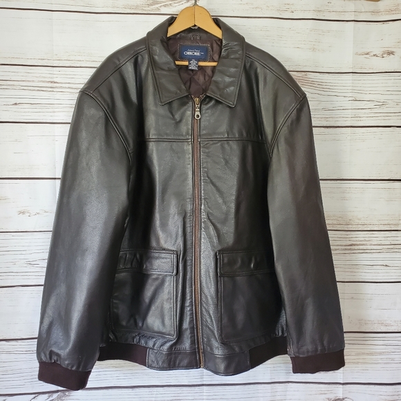 Cherokee Other - Authentic Cherokee | Dark Brown Biker Heavy Jacket